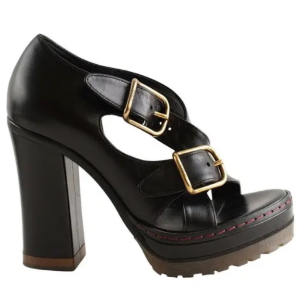 Chloé Women's Heels Western Daisy Platform Sandal, size 36.5